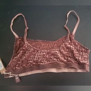 Skims logo mesh bralette